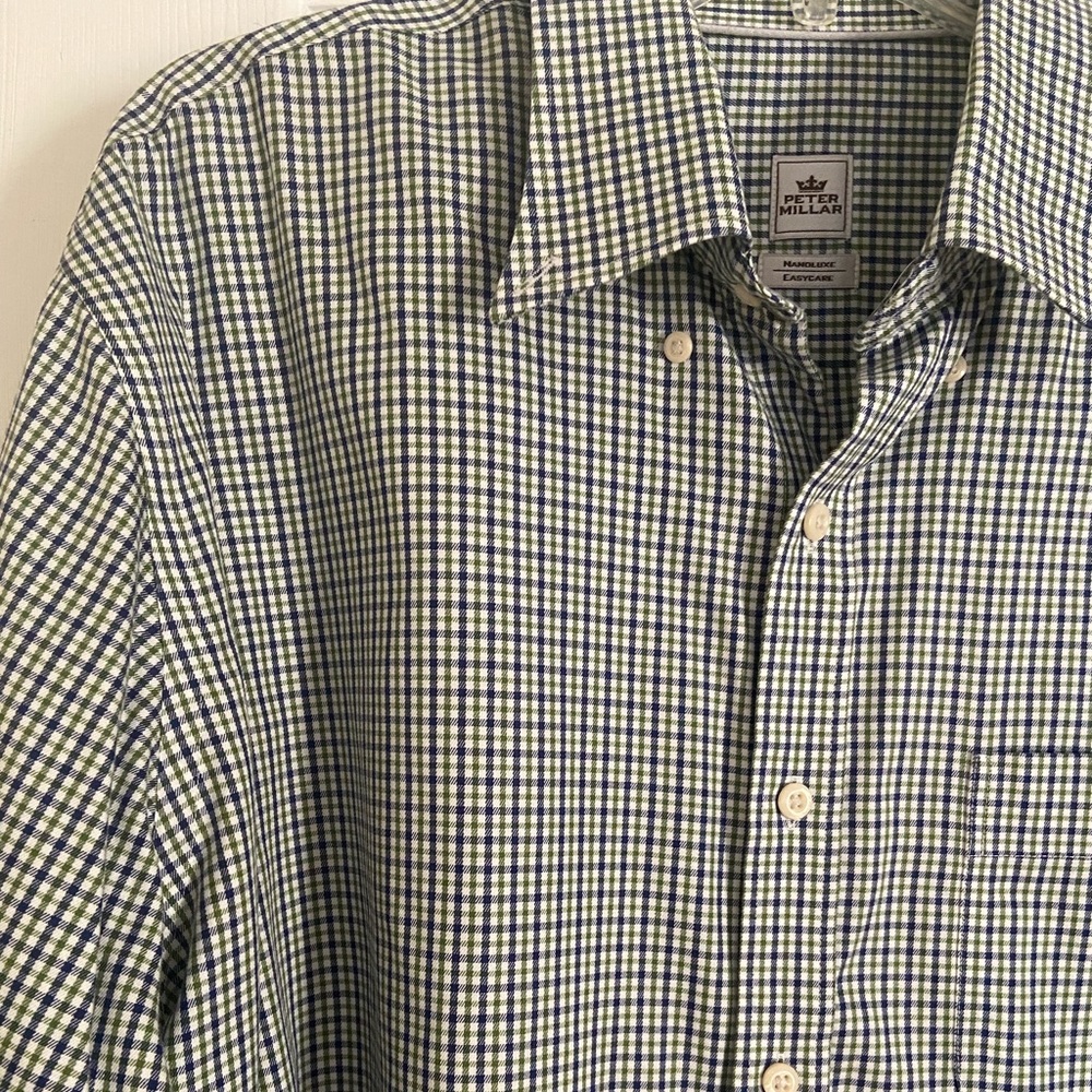 EUC - mens Peter Millar long sleeve (XL)